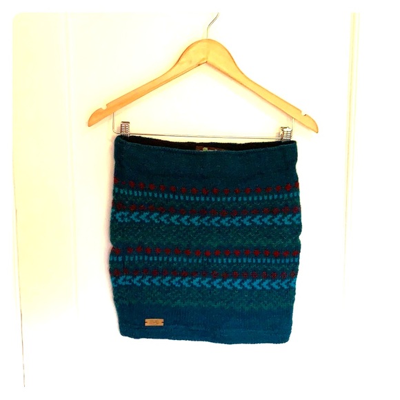 Soul Catcher fleece lined knit skirt - Picture 1 of 3